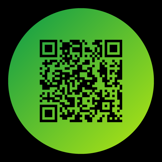 Naklejka z kodem qr sklepu